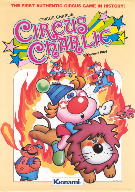 Circus Charlie (level select, set 1) Game Cover